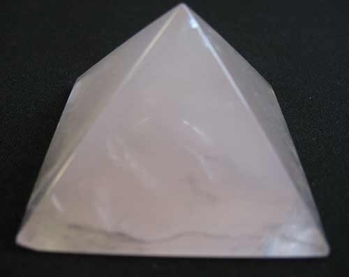 Pyramide Rosenquarz - Nummer 10