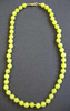 Bead Necklace - Olive Jade