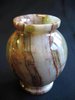 Vase - Nummer 1 aus Onyx - Marmor