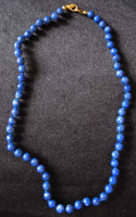 Bead Necklace - Lapis Lazuli