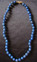 Bead Necklace - Lapis Lazuli