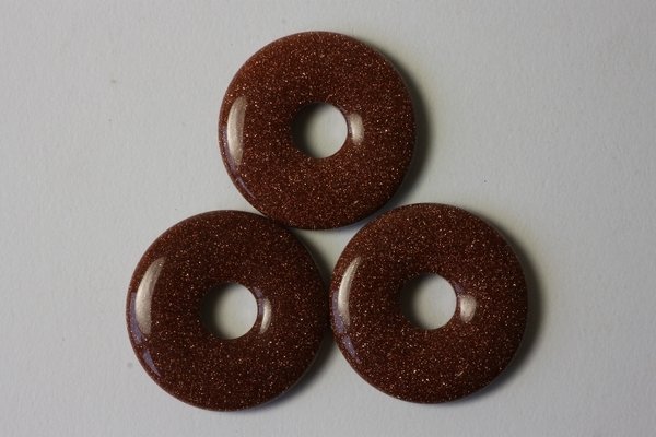 Donut Goldfluss - 3 cm Durchmesser