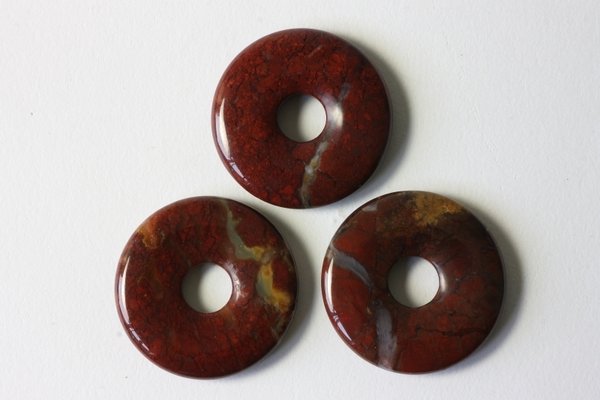 Donut Breckzien - Jaspis - 3 cm Durchmesser