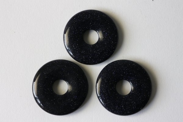 Donut Blaufluss - 3 cm Durchmesser