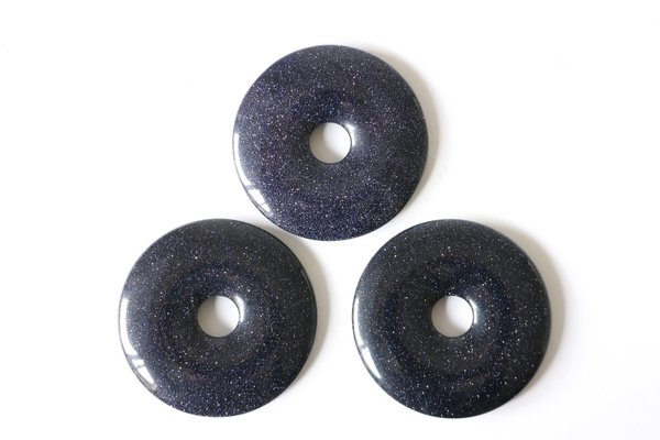 Donut Blaufluss - 4 cm Durchmesser
