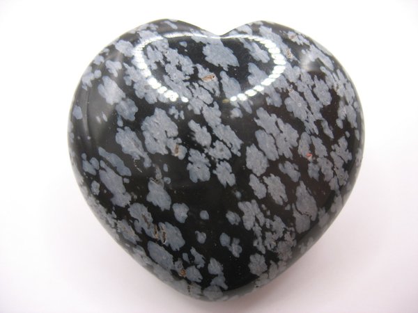 Herz aus Schneeflocken - Obsidian