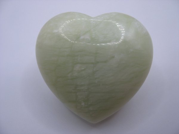 Opal Glass Heart