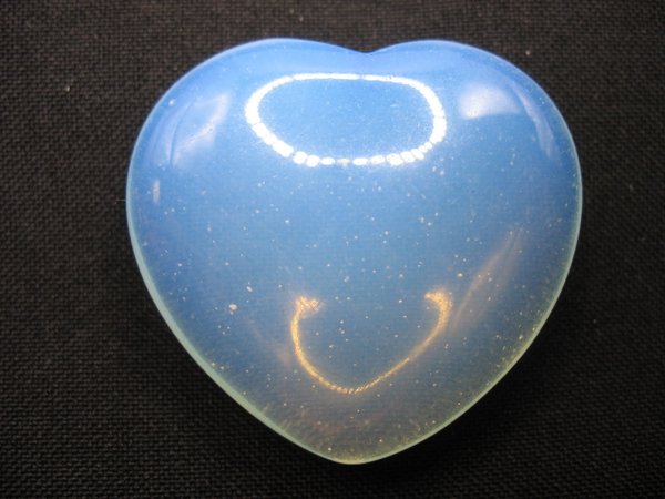 Herz aus Opalglas