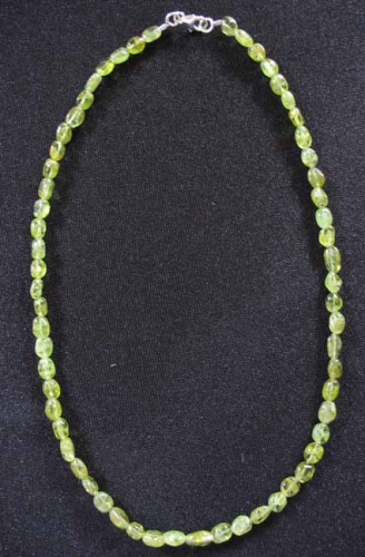 Peridot Olive Necklace