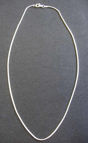 Silver Necklace - 38 cm