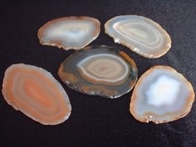 Agate Thin Slices - very small