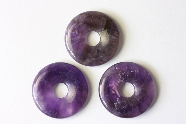 Donut Amethyst - 3 cm Durchmesser