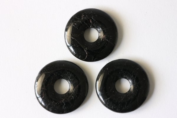 Donut 3cm - Turmalin Schörl