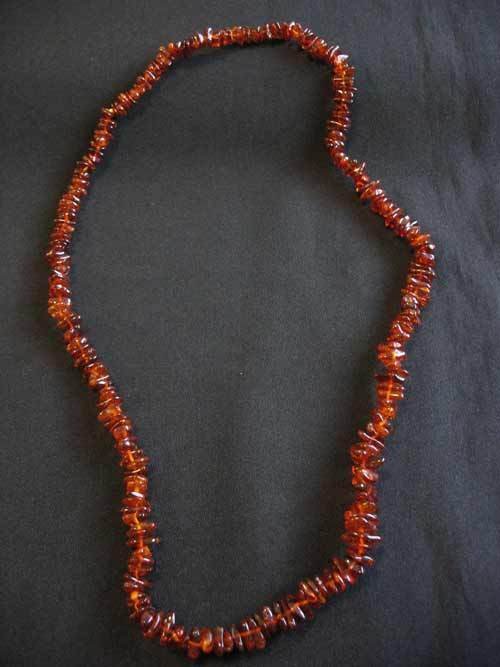 Amber - Necklace - 70 cm - medium