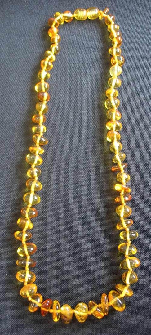 Amber - Necklace rounded