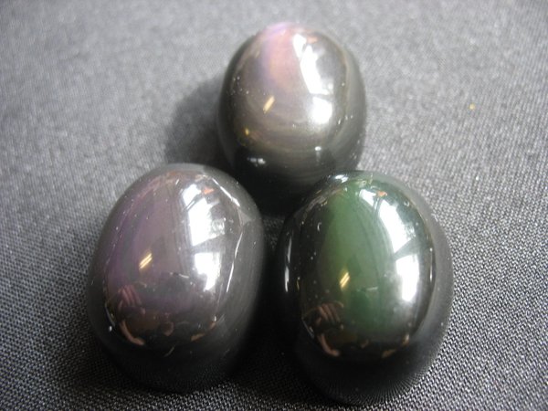 Cabochon Rainbow Obsidian