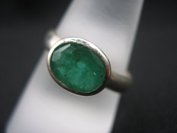Emerald Ring - Number 4 - Size: 18,8 mm